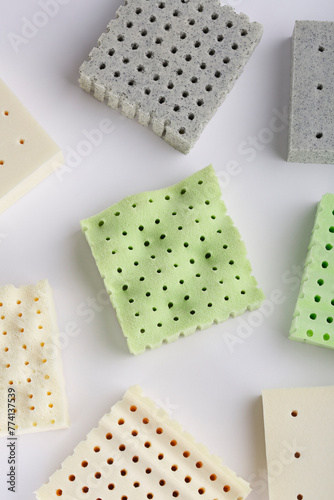 Wallpaper Mural Technology Concept, pillow and mattress material. Nature para latex rubber perforated. For filling a mattress layers Torontodigital.ca