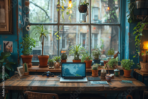 Digital Nomad's Workspace