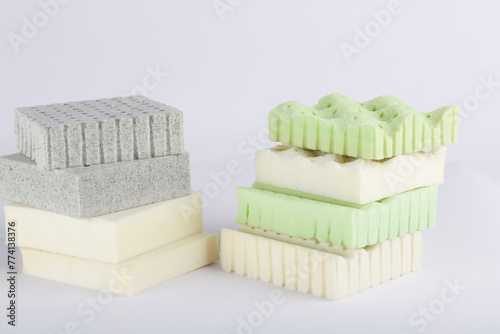 Wallpaper Mural Technology concept. Pillow and mattress material. Nature para latex rubber perforated.  Torontodigital.ca