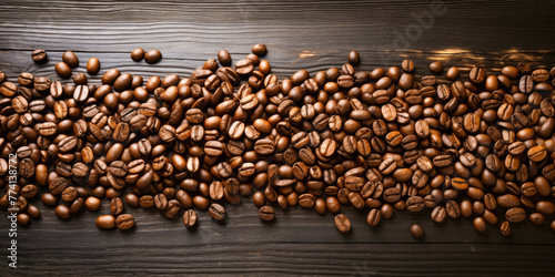 Abundance of Roasted Coffee Beans © smth.design