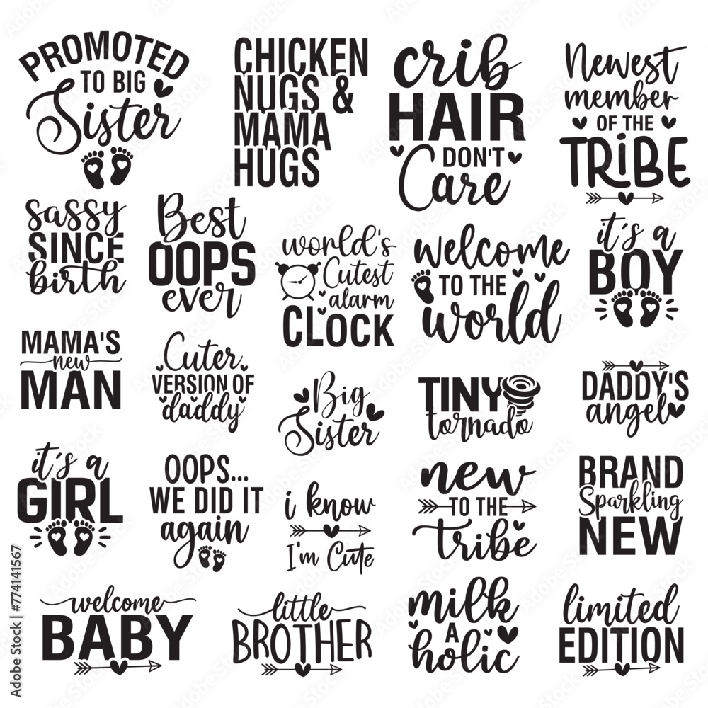 baby svg  design bundle