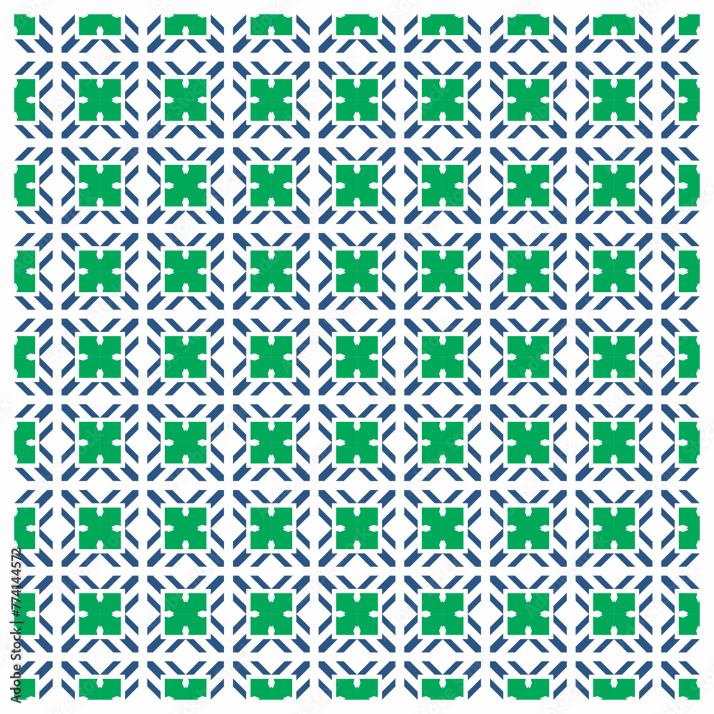 Vector seamless pattern. Modern stylish texture. Repeating geometric tiles