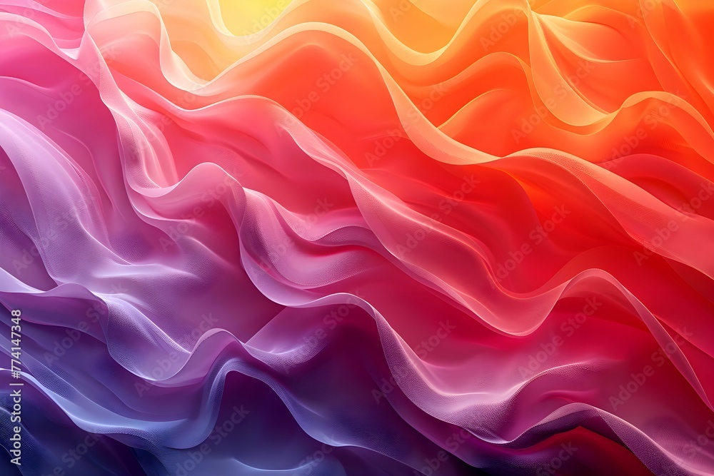 Fototapeta premium Colorful liquid metallic abstract wavy background with reflects , Elegant backdrop. Jewelry pattern