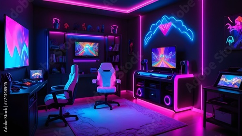 Gaming Room Perfection Crafting Your Ideal Gaming Space