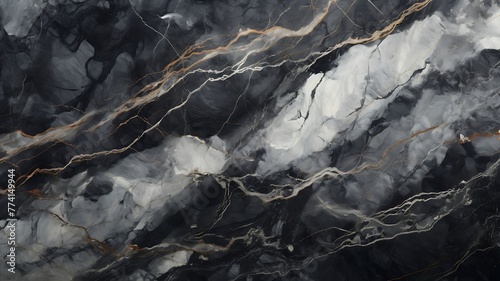 Panoramic Beauty: Abstract Marble's Enchanting Display