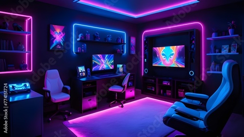 Ultimate Gaming Room Where Entertainment Meets Comfort
