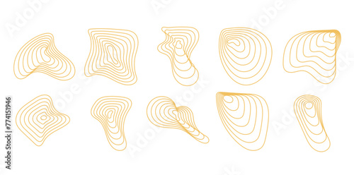 Abstract Wave Wireframe