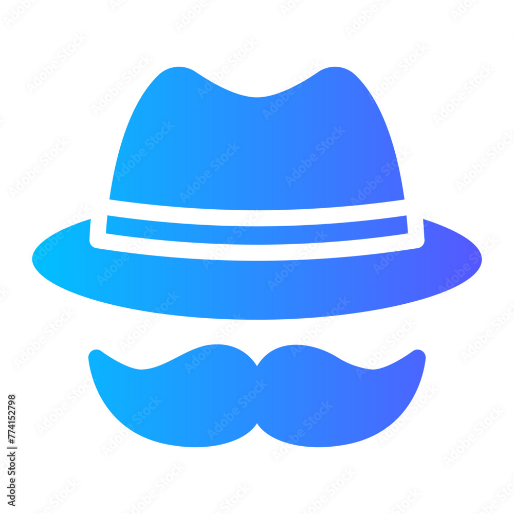 hat gradient icon