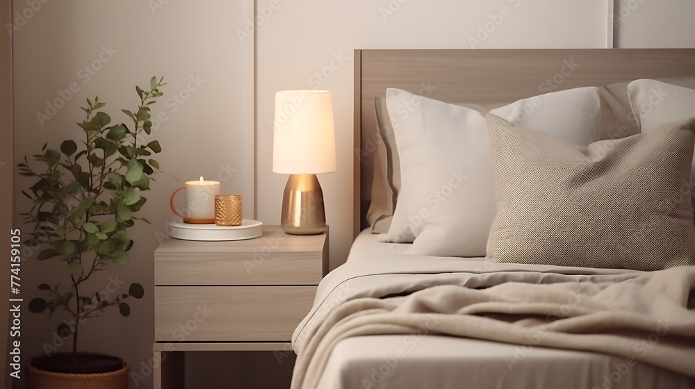 bedroom with bed and pillows bedroom with bed and pillows