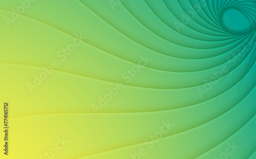 abstract wave green line artistic vector background design
