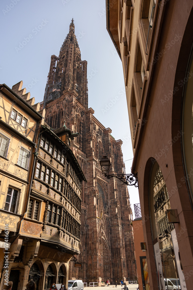 Obraz premium Cathédrale de Strasbourg