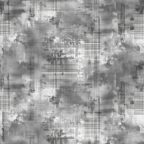 Fashionable grunge texture. Grunge textured background with empty space for space. Generative ai.