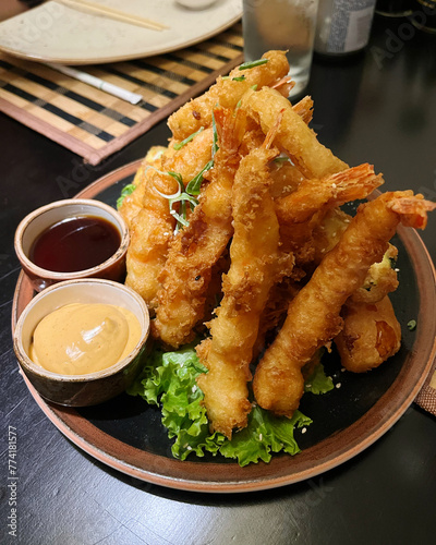 Fried Shrimp Dish