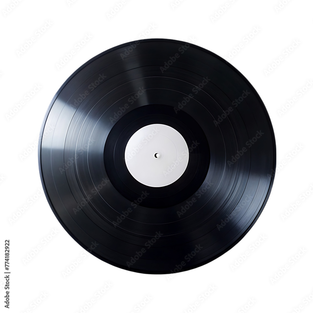 Obraz premium view vinyl record assortment