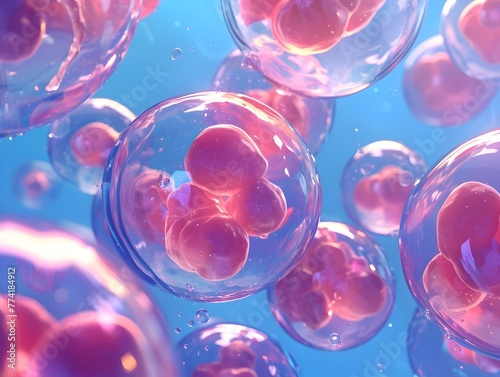 Captivating Cellular A Visually Stunning of Plasma Cell Formation