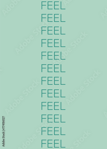 Poster with positive social media quotes, motivation posters on trendy abstract background in neutral colors, vector illustration