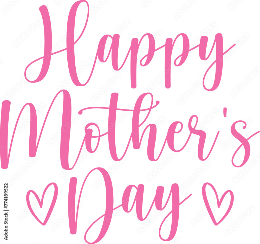 Happy Mother’s Day typography clip art design on plain white transparent isolated background for sign, card, shirt, hoodie, sweatshirt, apparel, tag, mug, icon, poster or badge Happy Mother’s Day typography clip art design on plain white transparent isolated background for sign, card, shirt, hoodie, sweatshirt, apparel, tag, mug, icon, poster or badge