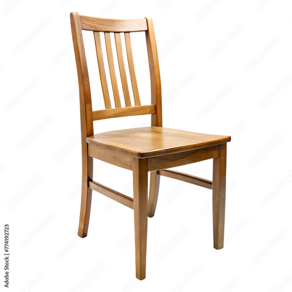 3d render illustration chair isolated icon