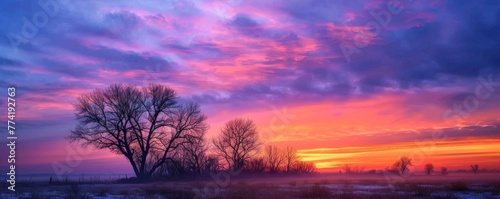 A choir of colors sings at sunrise