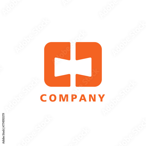 Letter CC With Unique And Simple Style, Suitable ForTechnology Logo Or Other Brand