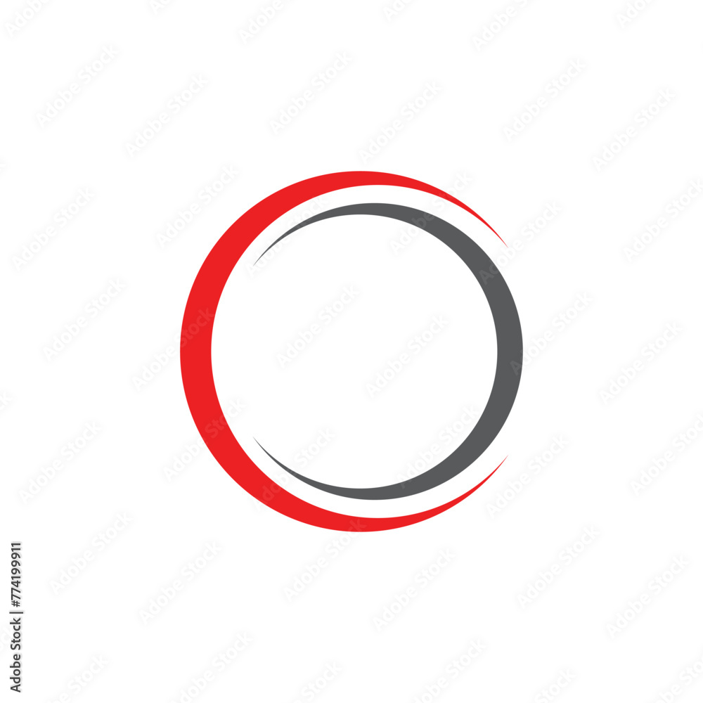 Circle logo vector template symbol element design Circle logo vector template symbol element design