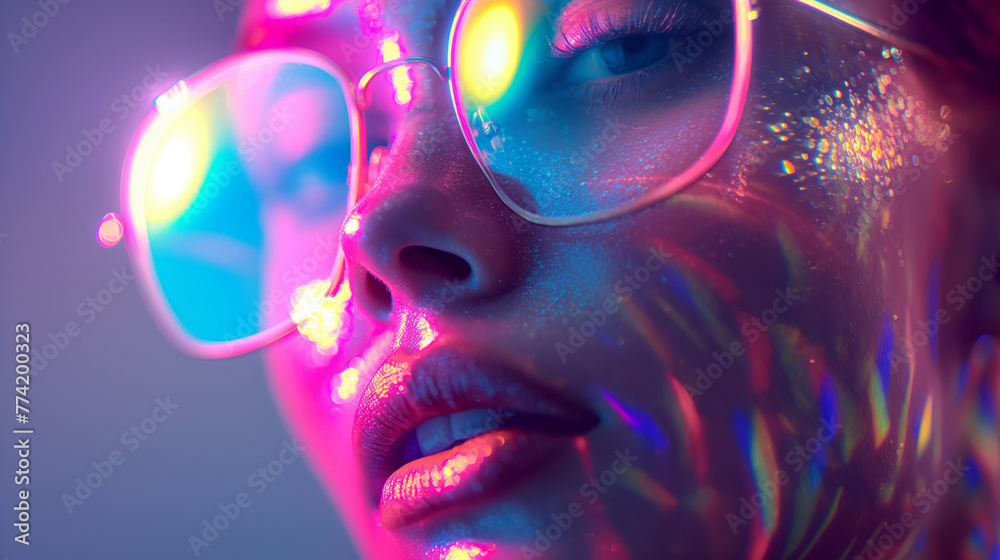 Spectral Luminescence Portrait Generative AI Spectral Luminescence Portrait Generative AI