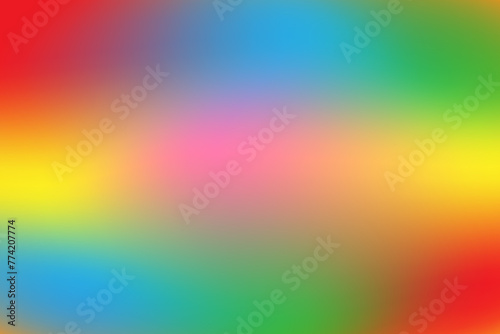 Smooth colorful rainbow background banner