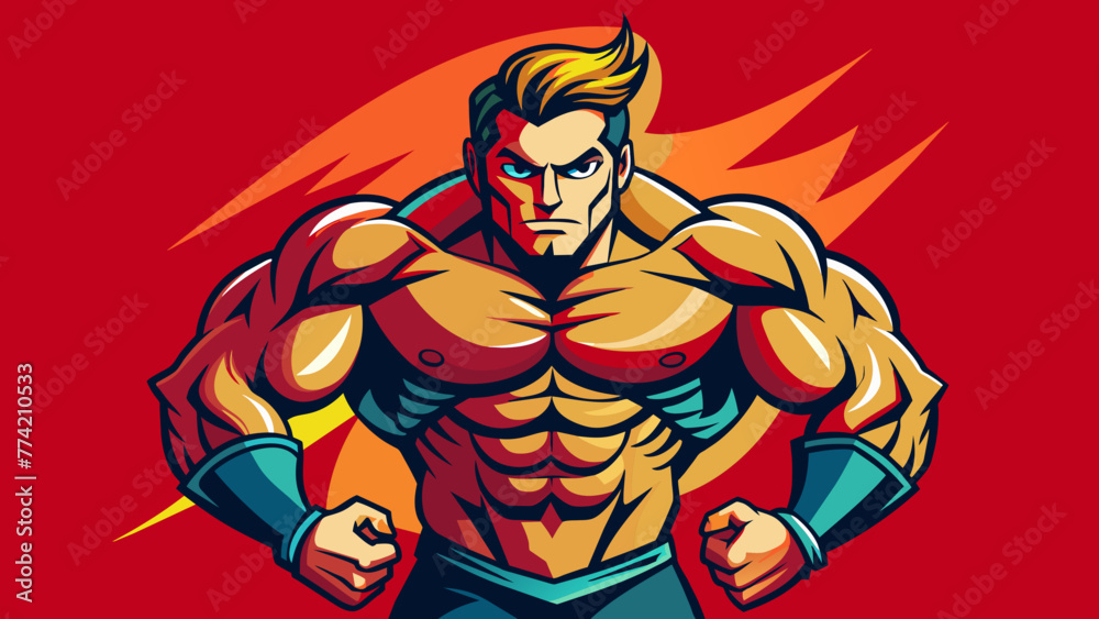 vector-of-muscle-bodybuilder-posing