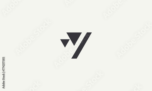 Free Download letter Y simple monogram logo design vector illustration - GFXLoad