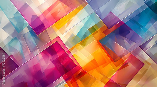 Colorful Crystal Seamless Background Concept Abstract , colorful striped background, abstract background with colors triangles 