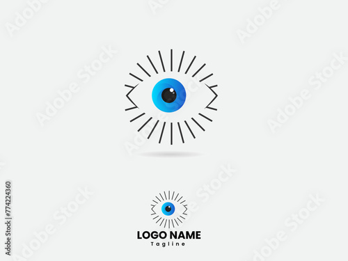  Illuminate Vision creative logo designs for eye care professionals. Vision care logo. Human. Creative Logo Designs for Eye Care professionals.