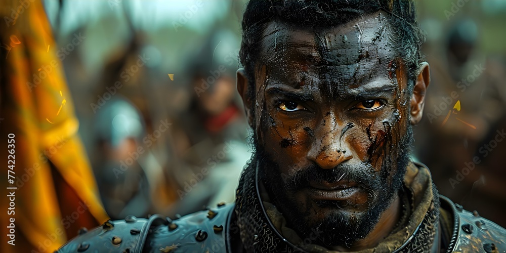 A Resolute Moorish Warrior with Facial Scars Leads His Horsemen into Battle. Concept Historical Characters, Moorish Warriors, Battle Scenes, Facial Scars A Resolute Moorish Warrior with Facial Scars Leads His Horsemen into Battle. Concept Historical Characters, Moorish Warriors, Battle Scenes, Facial Scars