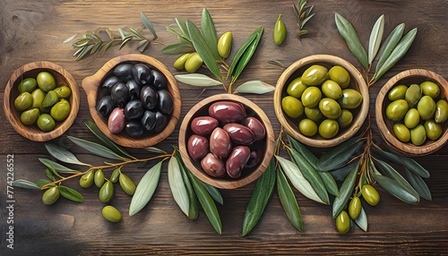 olives and oil © Frantisek