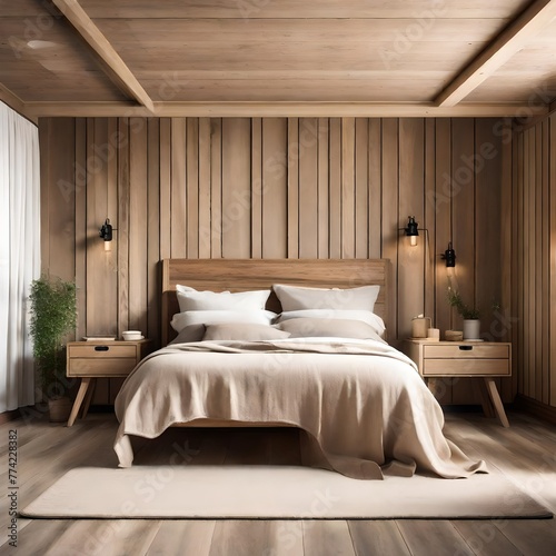 bedroom in hotel © robina