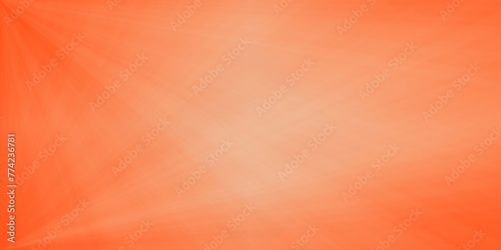 Pomarańczowe tło gradientowe. Ilustracja do projektu, oryginalny wzór , miejsce na tekst - obrazy, fototapety, plakaty 