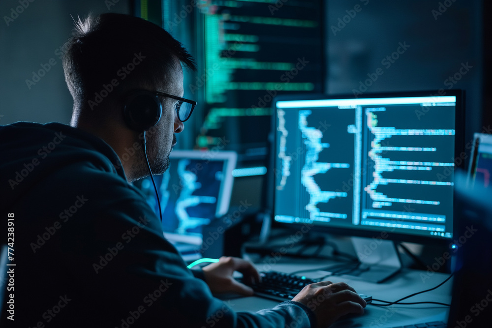 Advanced cybersecurity technology defends against cybercrime, with encryption, firewalls, and threat detection systems safeguarding digital assets and sensitive information from malicious attacks. Advanced cybersecurity technology defends against cybercrime, with encryption, firewalls, and threat detection systems safeguarding digital assets and sensitive information from malicious attacks.