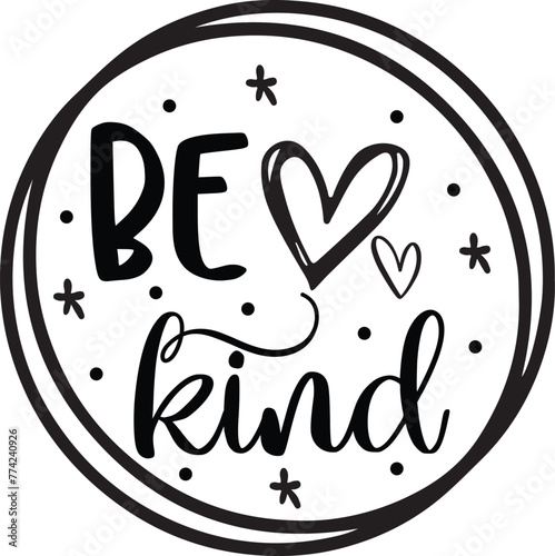 Be kind svg design