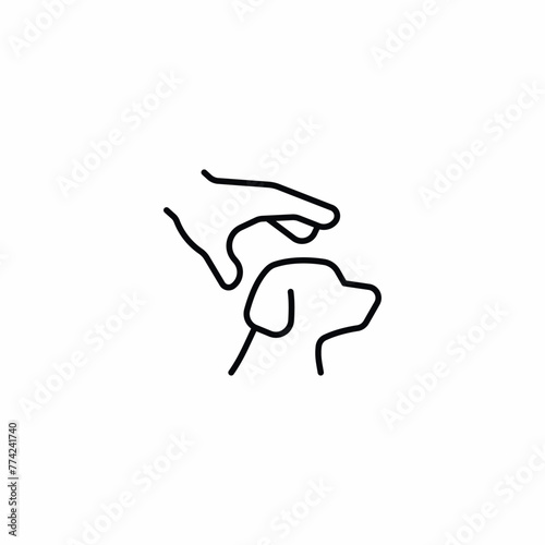 Pat a Dog Care Affection icon