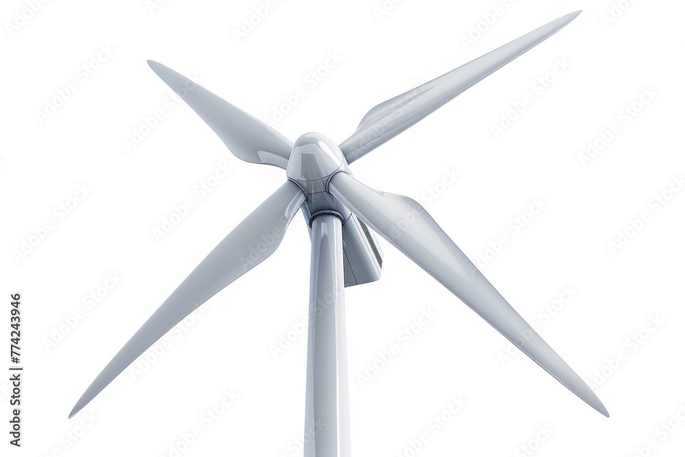 wind turbine generator isolated on white background wind turbine generator isolated on white background
