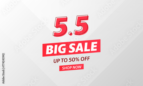 5.5 may big sale