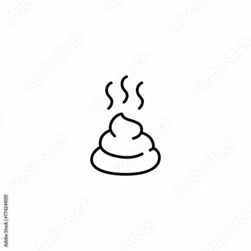 Animal Poop Waste Scat icon