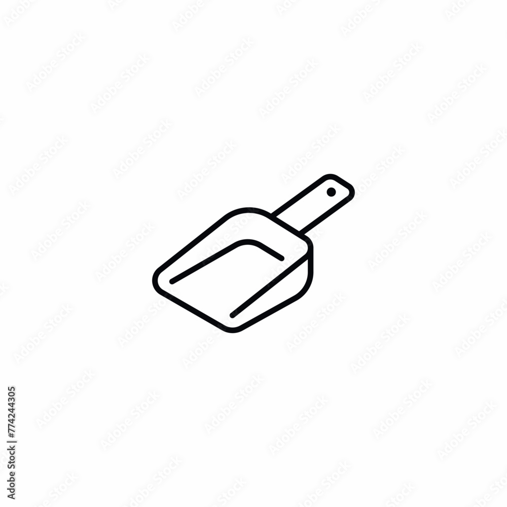 Scoop Dustpan Cleaning Tool icon Scoop Dustpan Cleaning Tool icon