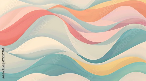 Wavy design background