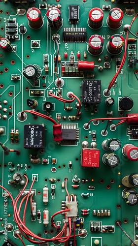 Sophisticated Illustration of LR Digital Circuit - An Insight into Modern Electronics System