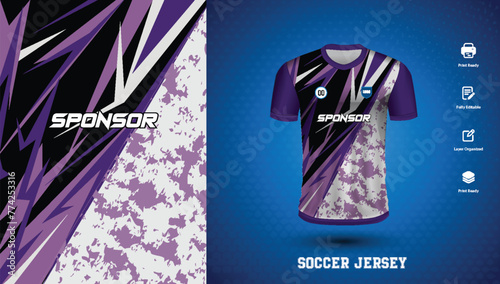 soccer jersey design for sublimation or sports tshirt design for cricket football