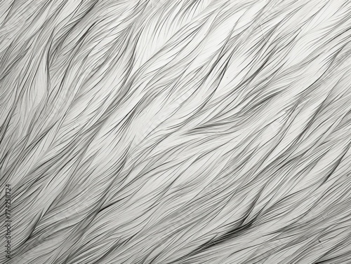 Black thin pencil strokes on white background pattern