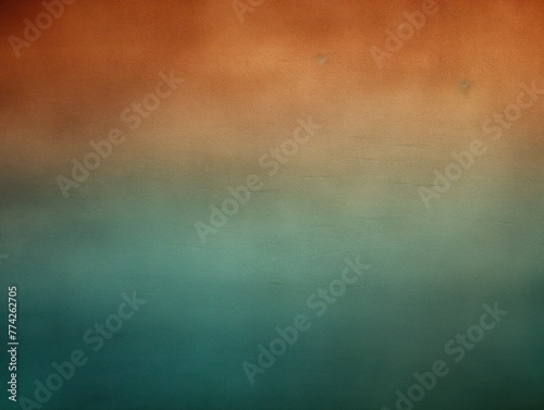 Bronze Teal Blush gradient background barely noticeable thin grainy noise texture, minimalistic design pattern backdrop