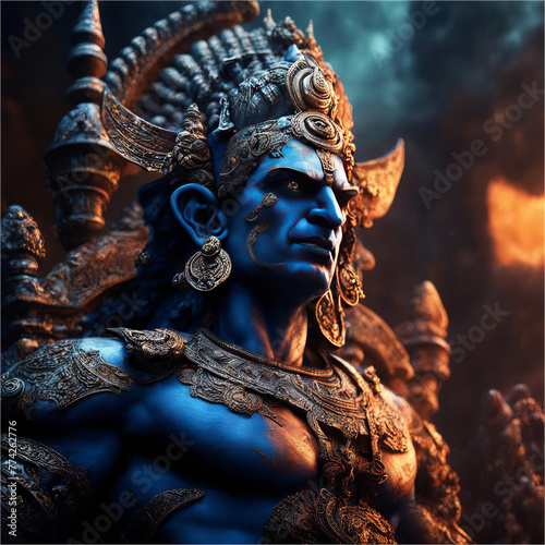 Evil Indian God.