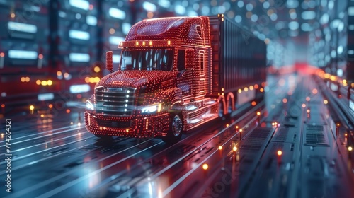 AI assesses carriers to optimize logistics partnerships. © Exnoi