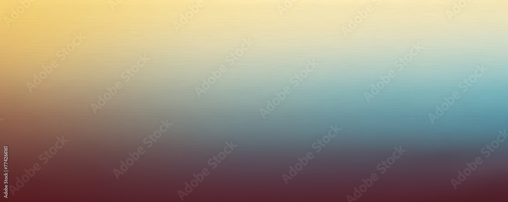 Burgundy Sky Blue Mustard gradient background barely noticeable thin grainy noise texture, minimalistic design pattern backdrop 